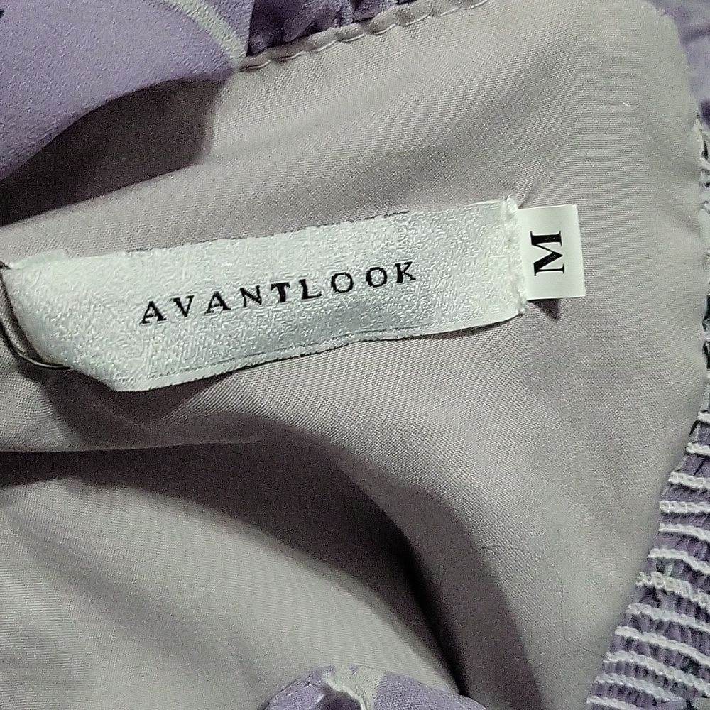 AVANTLOOK Ruffle Floral‎ Flare Dress M - Picture 5 of 6